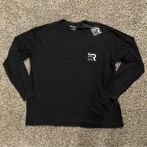 Roost Waterfowl T-shirt Men’s 3X Black Long Sleeve Graphic Tee Hunting NWT